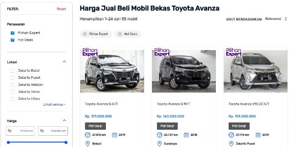 Keuntungan Beli Mobil Bekas Avanza di Seva.id