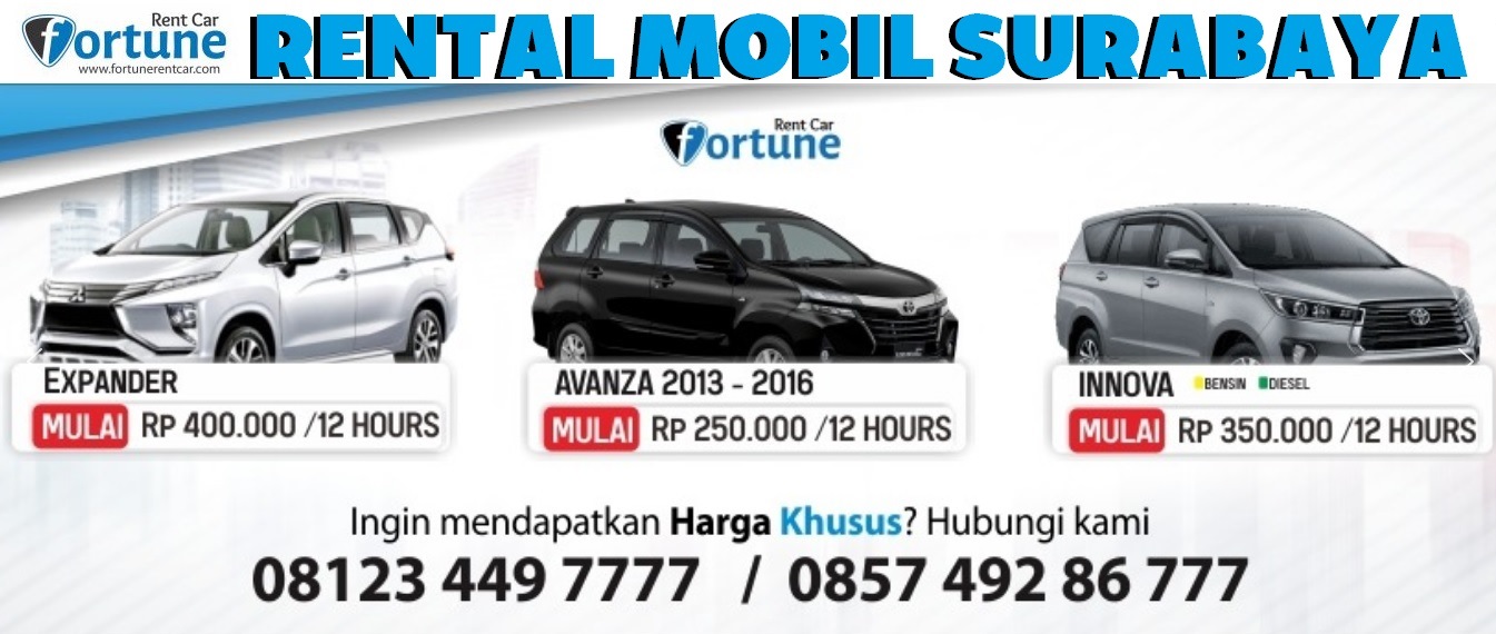 Mengenal Fortune Rent Car, Layanan Rental Mobil Surabaya dan